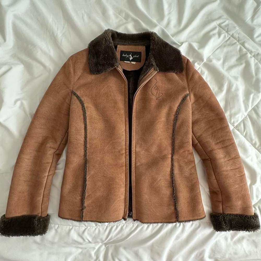Baby Phat faux fur jacket